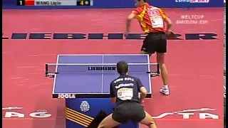 Timo Boll (GER) vs Wang Liqin (CHN)