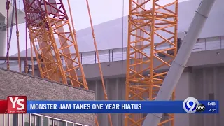 Carrier Dome roof construction forces Monster Jam to pump the brakes in Syracuse: Your Stories