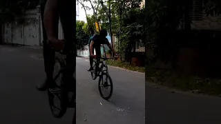 Bicycle Stunt || Peg Stoppie Practice || 31/10/2022 || Viral Shorts #Shorts