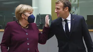Nach 107 Gipfeln: "Kompromissmaschine" Merkel emotional auf EU-Ebene verabschiedet