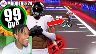 BEST BUILD HAS CATCH OF THE YEAR! OMG! MADDEN 24 SUPERSTAR SHOWDOWN GAMEPLAY! | ESG FOOTBALL 24