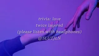 trivia: love (double layered)- BTS' RM