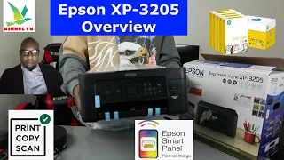 Epson Expression Home XP-3205 Wireless WIFI Printer Overview