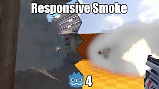 CS2's Responsive Smoke with Godot 4 In 5 Minutes