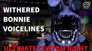 Withered Bonnie Voice Lines Animated [SFM UCN]