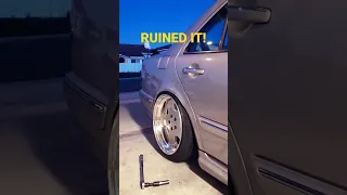 Bagged / Ruined E55 Mercedes Benz W210 Stance Fitment