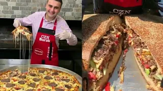 BURAK OZDEMIR TURKISH CHEF COOKING  AMAZING GIANT FOODS #1