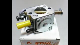 STIHL MS-250/230/210 РЕМОНТ   КАРБЮРАТОРА ПОДРОБНО ЧАСТЬ 1. Ремонт бензопилы STIHL MS-250