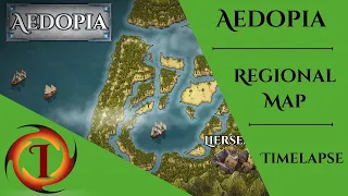 Aedopia : Inkarnate : Regional Map : Timelapse