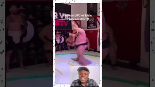 Woman UFC Vs Male Sumo Wrestler. #equality