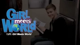 Girl Meets World 1x01 — Riley and Maya meet Lucas.