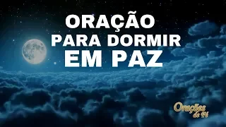 Oração para dormir em paz