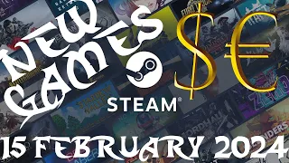 Steam New Games Pay To Play 15 February 2024 - GogetaSuperx