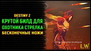 Destiny 2. Безостановочное метание ножей. Билд для ОХОТНИКА Стрелка.