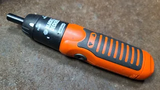 Black & Decker AA Alkaline Electric Screw Driver Review & TearDown