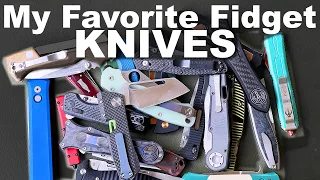 My Favorite Fidget Knives from the Knife Collection.