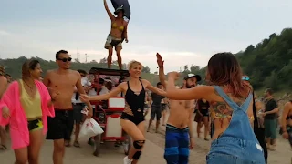 Ozora 2018 dance marching, afterparty