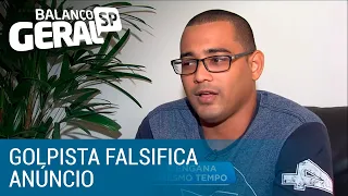 Golpista falsifica anúncio e engana vendedor e comprador ao mesmo tempo