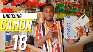 Unboxing Tecno Camon 18 | Best budget phone @ApolloTechReview