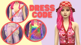 the sims 4: dress coding high school years
