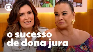 Solange Couto fala sobre o sucesso de Jura, de "O Clone" | Encontro com Fátima Bernardes | TV Globo