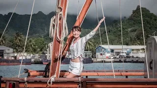 This Sailboat will BLOW YOUR MIND! The Not-So-Lost Art of Polynesian Navigation || Cook Islands