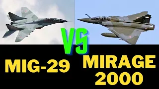 mig-29 vs mirage-2000 comparison video