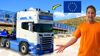 OVERNIGHT TO HOLLAND | MY FIRST EUROPEAN LOAD | PT1 | #truckertim