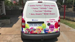 VW Caddy Vehicle Wrap - Printo Wraps