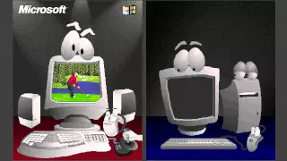 Microsoft Windows 98 Animation Video - 1998