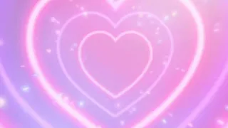 Heart Tunnel 💖 Pink Heart Background | Neon Heart love Background Video Loop [1.5 Hours]2k-4K