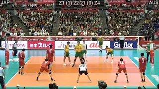 Volleyball Japan vs Australia 3:0 Amazing FULL Match World Cup