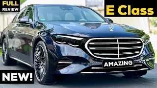 2024 MERCEDES E Class Sedan Exclusive NEW FULL In-Depth Review Exterior Interior Infotainment MBUX