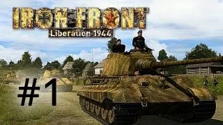 Let's Play Iron Front: Liberation 1944 #1 - Gameplay-Walkthrough mit der Beta-Version