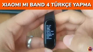 Android Xiaomi Mi Band 4 TÜRKÇE YAPMA, Xiaomi Mi Band 4 Türkçe karakter sorunu çözümü
