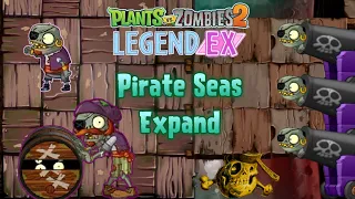 Veteran Barrels, Freebooter Imps in another gross Tony's Exam - Pirate Seas Expand | PvZ 2 Legend EX