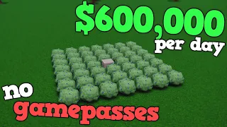 No Gamepass Bloxburg Berry Farm! +$600k/day