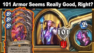 101 Armor Priest Vs 3 Kazakusan Dragon Crazy DRUID Player! Fractured in Alterac Valley | Hearthstone