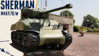 M4A1(76) Sherman - Walkaround - Memorial de Montormel.