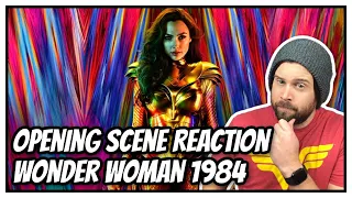 Wonder Woman 1984 - WW84 Opening Scene Reaction (Warner Bros. 2021)