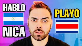 🇨🇷 COSTA RICA vs NICARAGUA 🇳🇮/ PALABRAS NICAS que NO ENTIENDEN TICOS