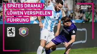 1860 München - Erzgebirge Aue, Highlights mit Live-Kommentar | 3. Liga | MAGENTA SPORT