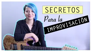 Como IMPROVISAR SOLOS en la guitarra | SECRETOS | ✅🎸