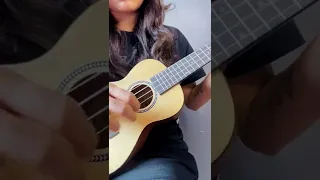 Unique Strumming Pattern On Ukulele🔥 #ukulele #shorts #youtubeshorts