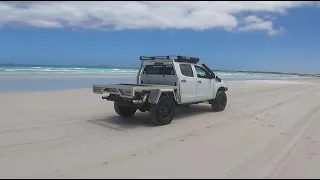 Patrol Chassis Isuzu Dmax. Quick Vid and beach drive