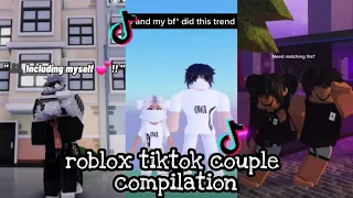 roblox tiktok couple compilation#3