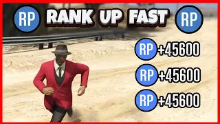 INSANE RP EXPLOIT RANK UP FAST | GTA ONLINE - BEST RP FARM METHOD