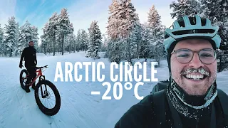 Mit dem FATBIKE am ARCTIC CIRCLE -20°C | skatepunk2425