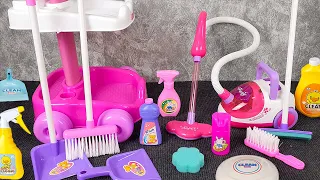 20 Minutes Satisfying with Unboxing Cute Cleaning Cart Play Toys ( 3 Set ) ASMR