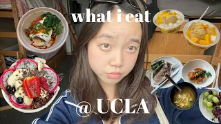 WHAT I EAT IN A WEEK AT UCLA 🍯 | ft. dining halls, campus eats, downtown la, etc.